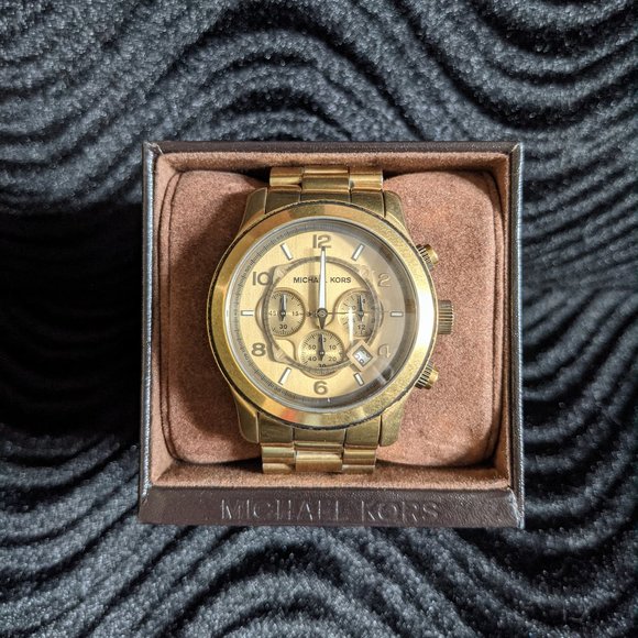 Michael Kors Unisex Watch MK-8227 Runway Chronograph - Picture 2 of 6